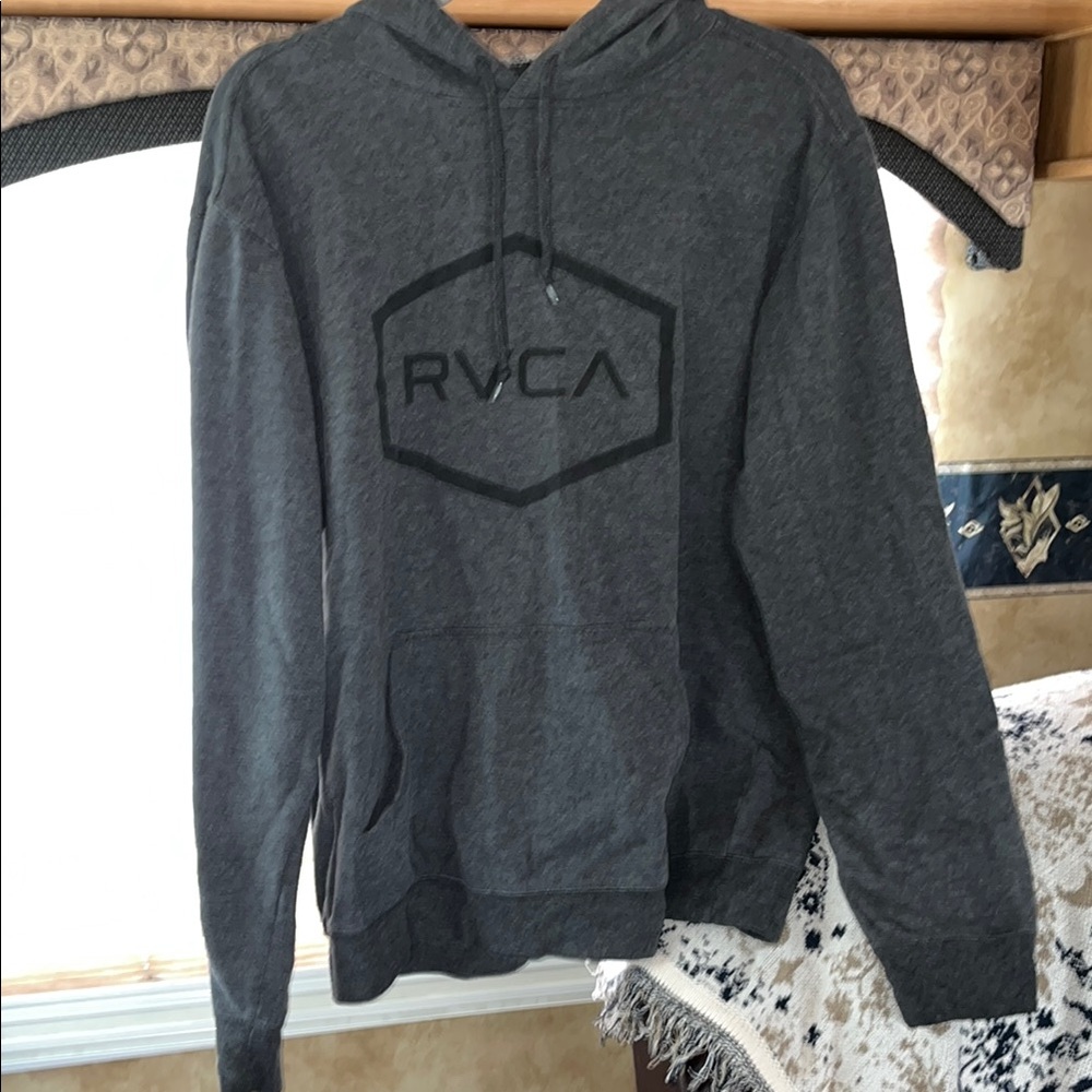 RVCA Charcoal Pullover Hoodie